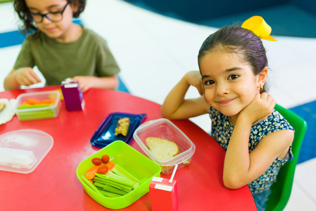 All-Inclusive Breakfast, Lunch, & Snack Fuel Their Learning Daily